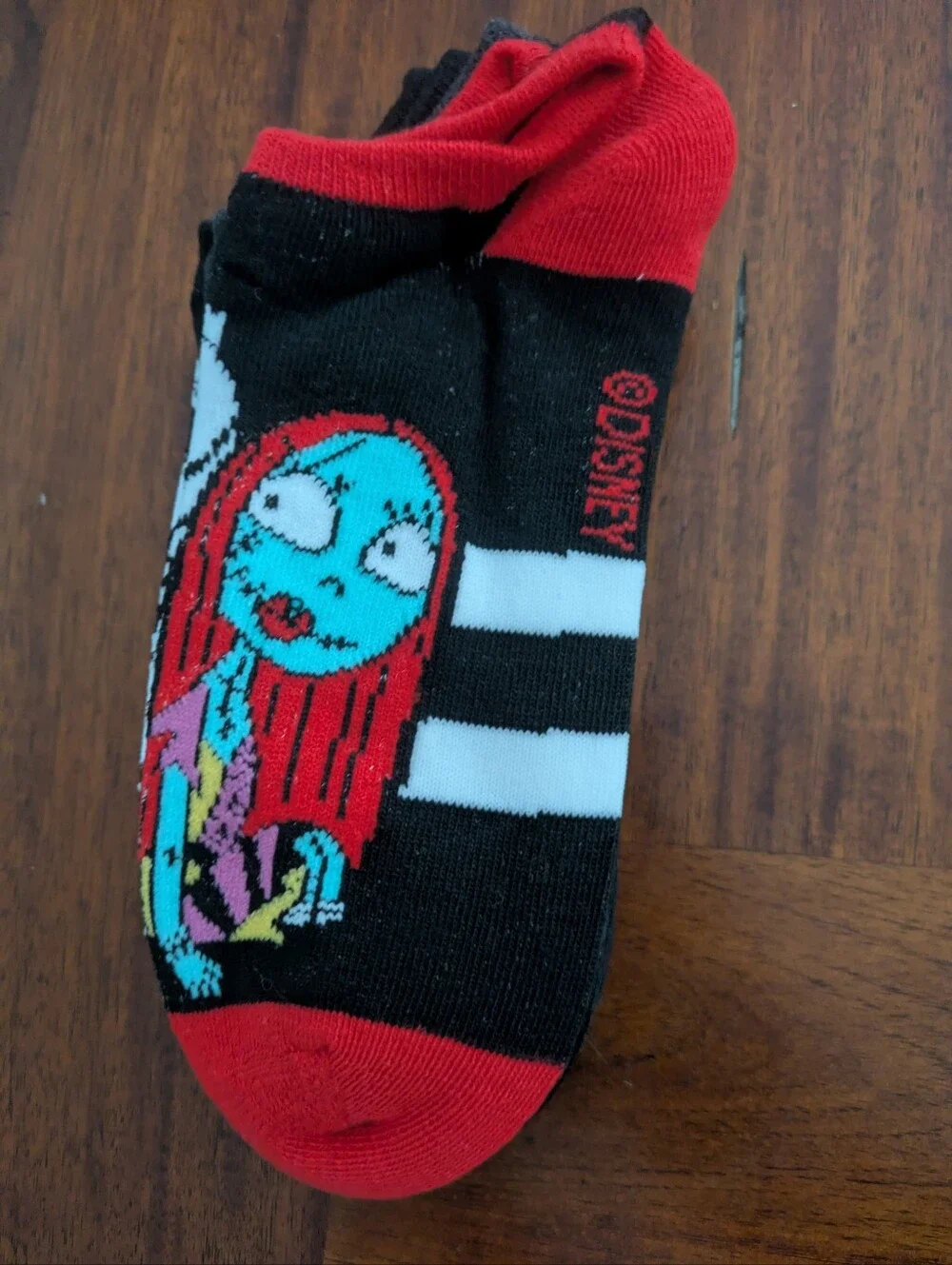 NWT Disney The Nightmare Before Christmas no-show socks 5 pairs